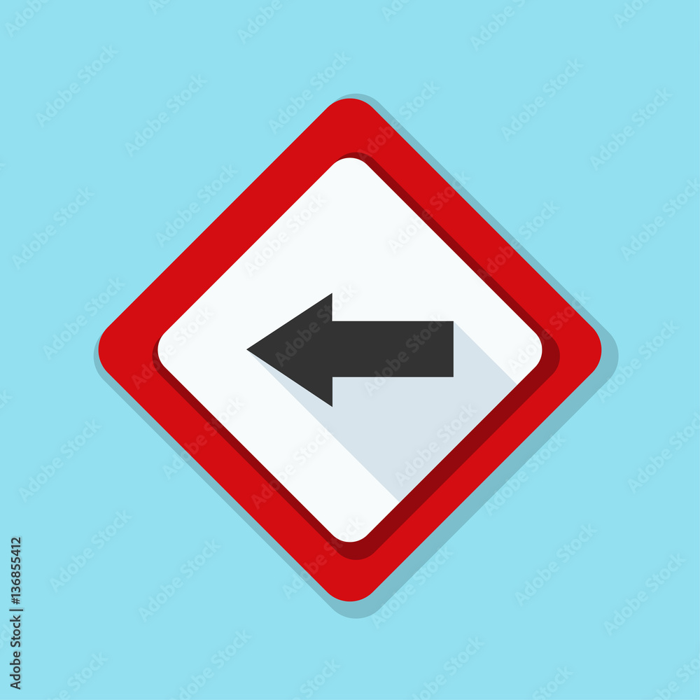Left Arrow Sign illustration Left Arrow Sign illustration