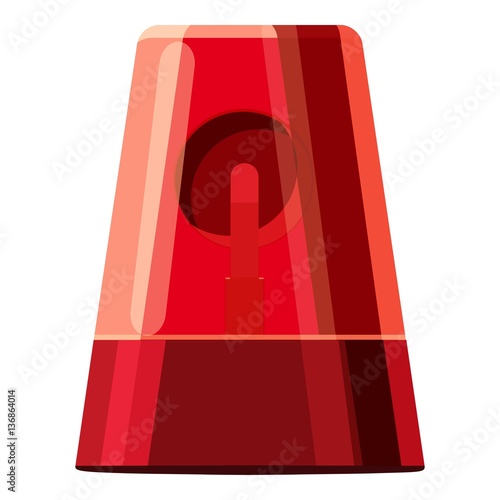 Flasher icon, cartoon style