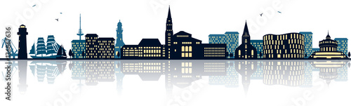 Kiel Schleswig-Holstein Deutschland Skyline