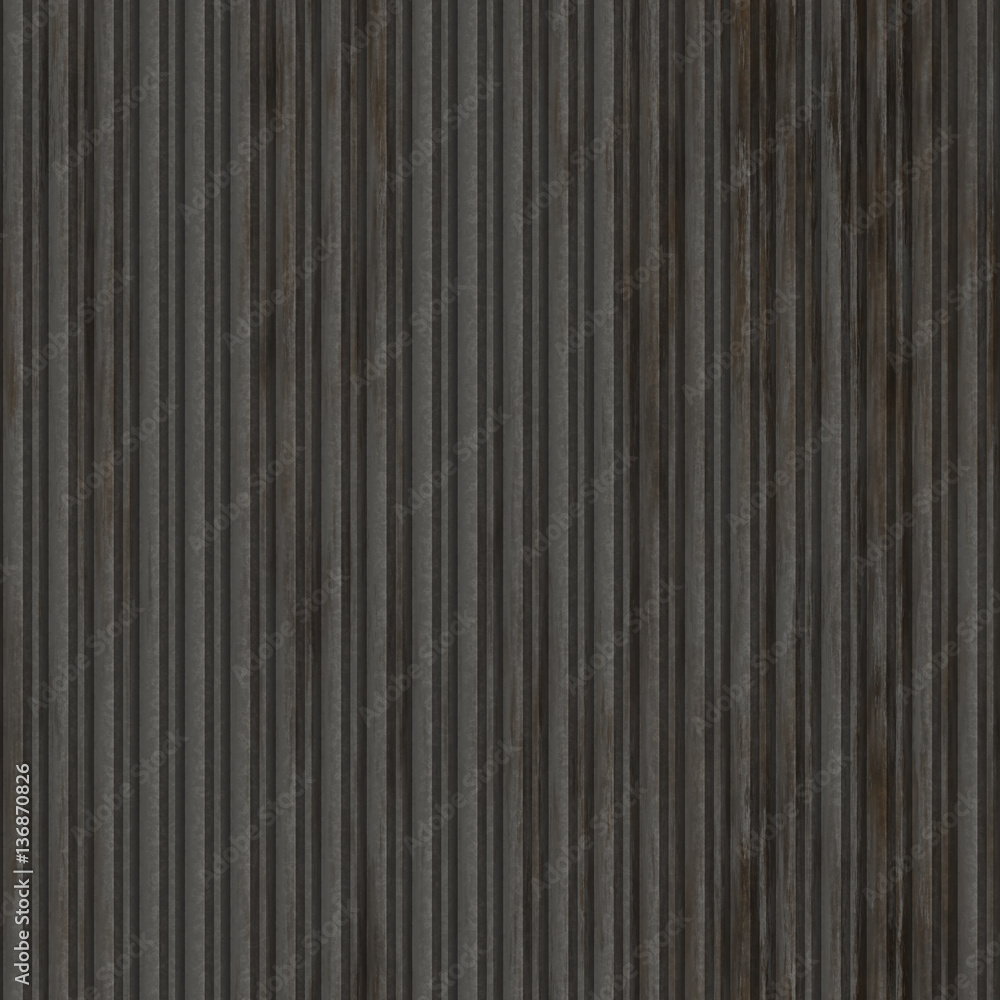 Seamless rusty corrugated metal pattern Seamless rusty corrugated metal pattern