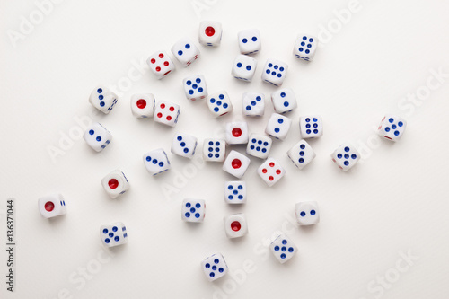 spread of dice
