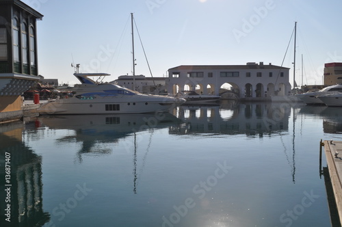 The Limassol Marina in Cyprus.