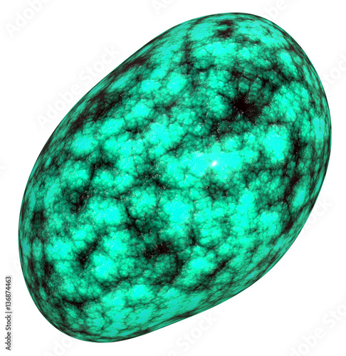 Polished  Turquoise Pebble  photo