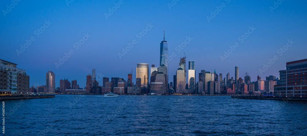 Manhattan Downtown Panorama