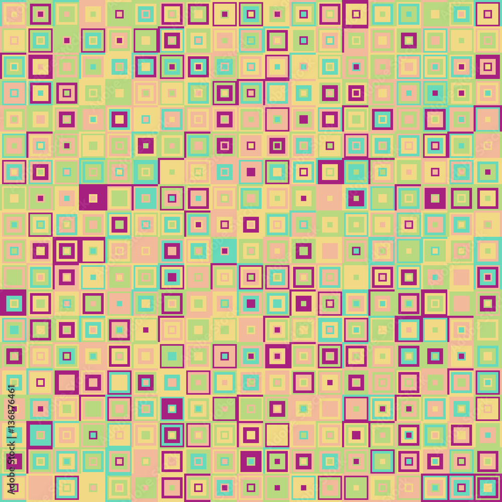 Seamless square mosaic pattern - vector illutration Seamless square mosaic pattern - vector illutration