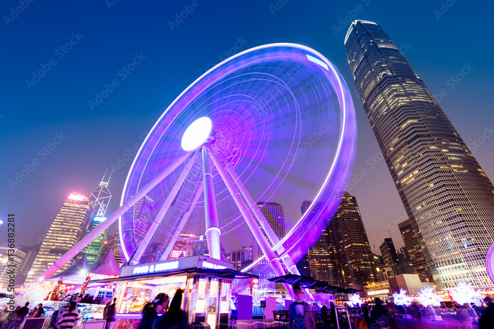 Hong Kong Observation Wheel. 
