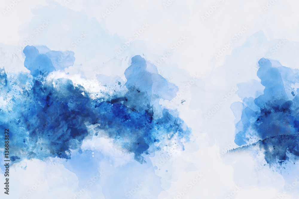 Abstract background in blue shade