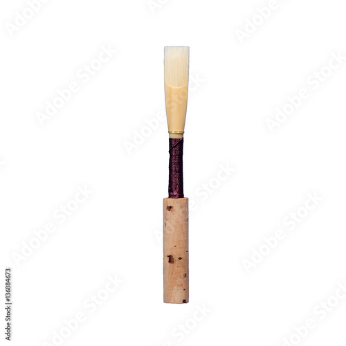 Fotografija oboe reed front face 1