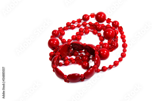 Jewellery bracelet armlet isolated on white background
