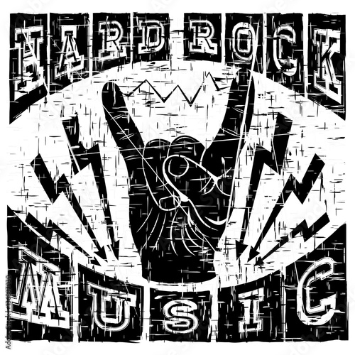 hard rock t-shirt design_4