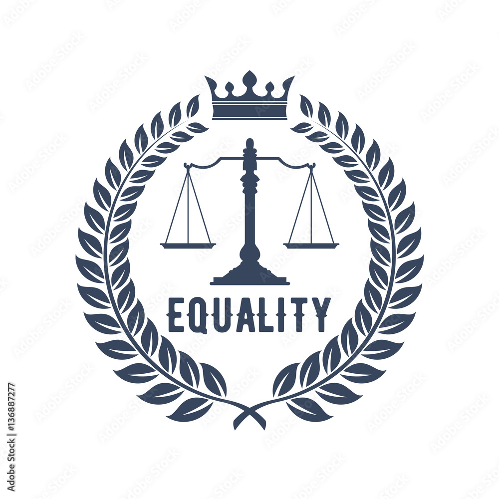 Law firm symbol with scales of justice Law firm symbol with scales of justice
