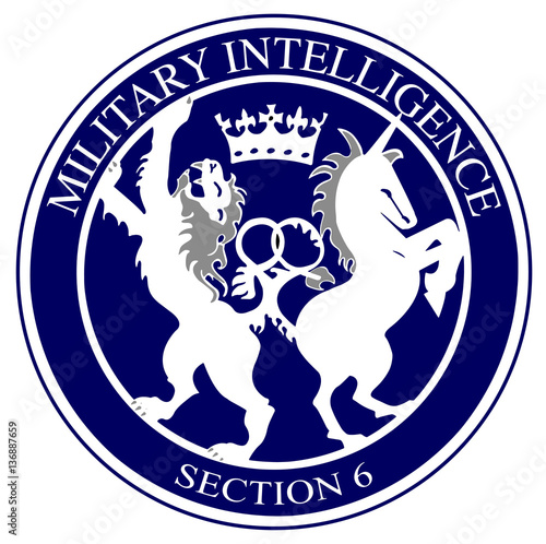 MI6 Logo Button