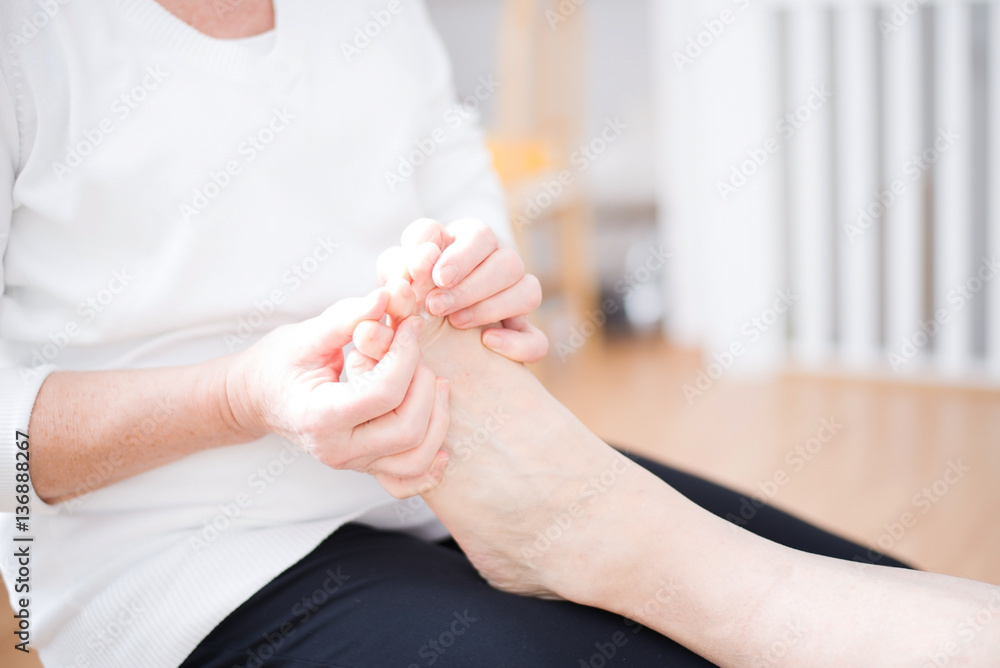 Fußmassage, Krankengymnastik Fußmassage, Krankengymnastik