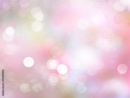 Spring blurred pink background.