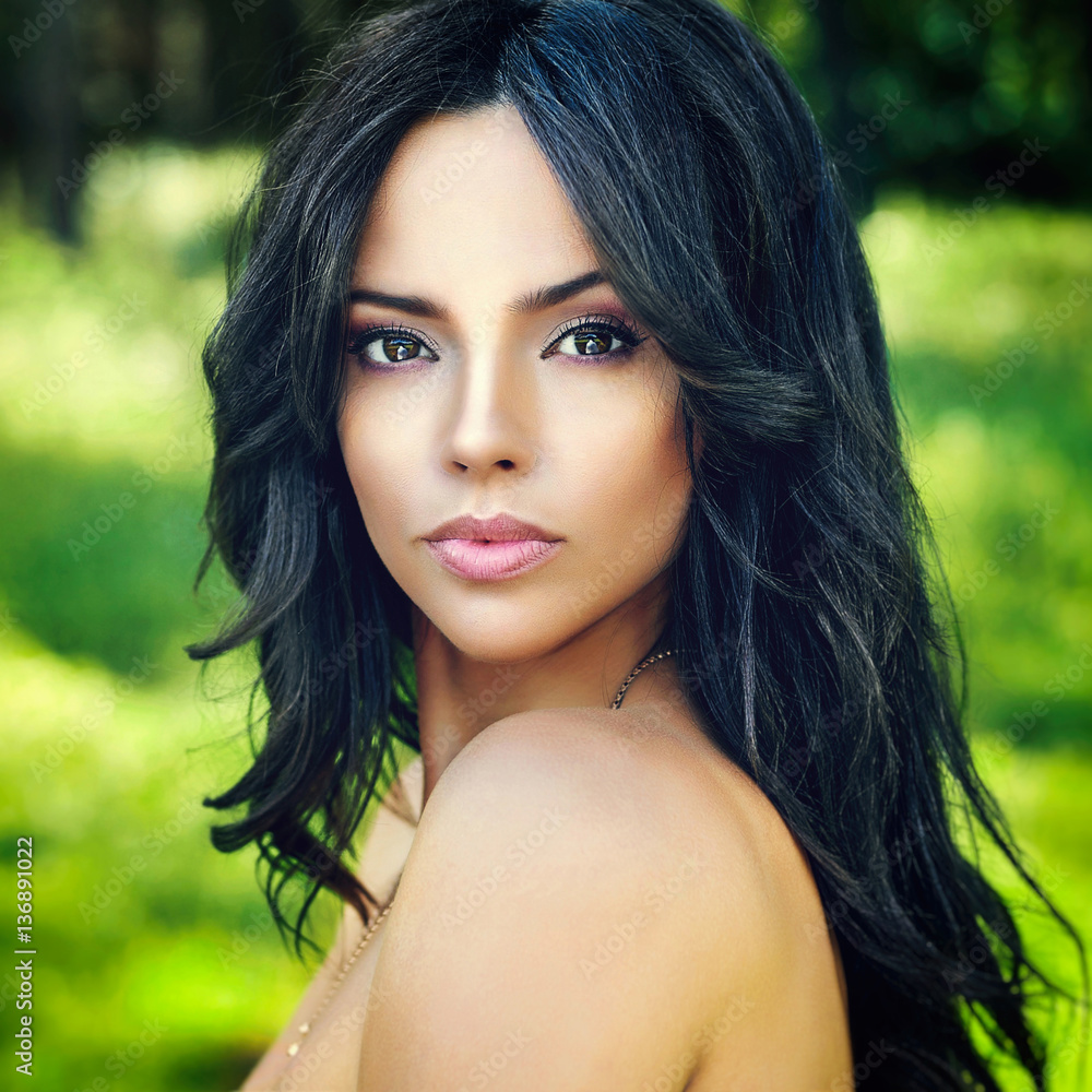 Beautiful girl with perfect skin Beautiful girl with perfect skin