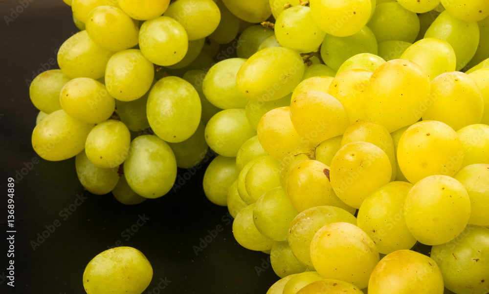 Large grapes cluster