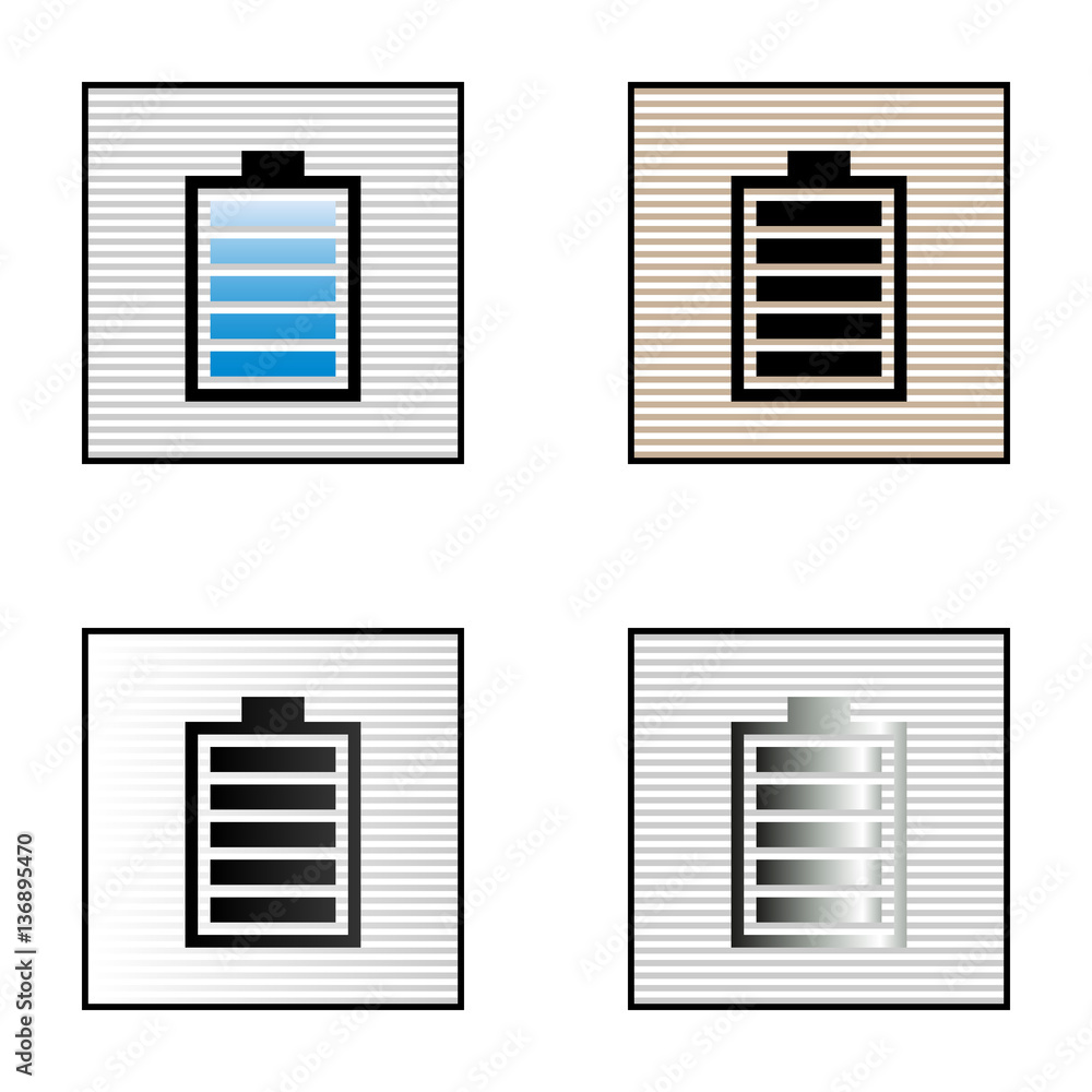 Set indicates battery Set indicates battery