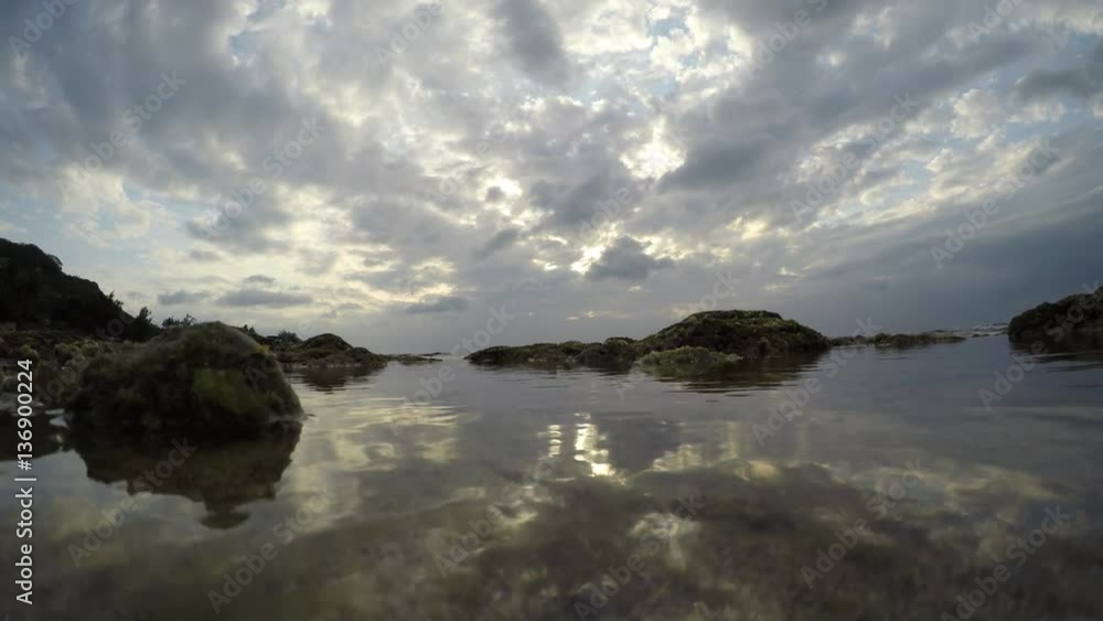 4k, A beautiful landscape of the remote beach in Pingtung County, Taiwan Kenting National Park Seascape-Dan 4k, A beautiful landscape of the remote beach in Pingtung County, Taiwan Kenting National Park Seascape-Dan