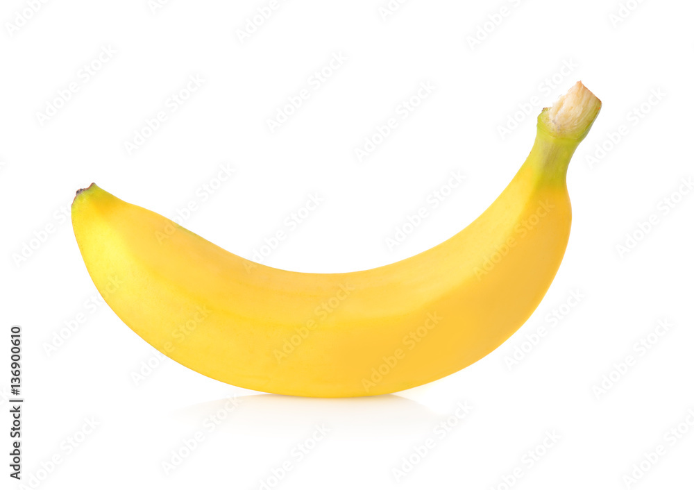 banana isolated on white background