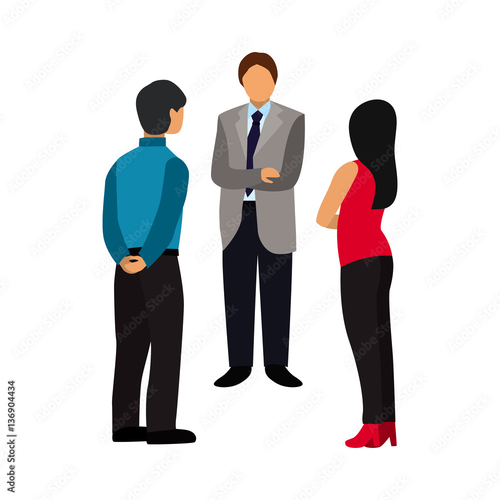 office people flat icon office people flat icon