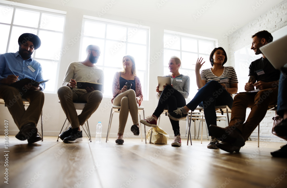 Networking Seminar Meet Ups Concept