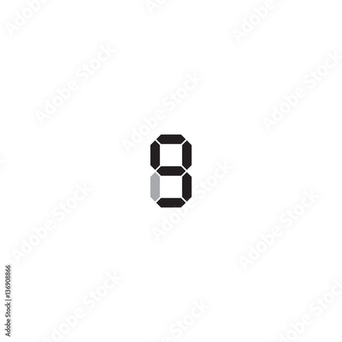 Caculator button vector