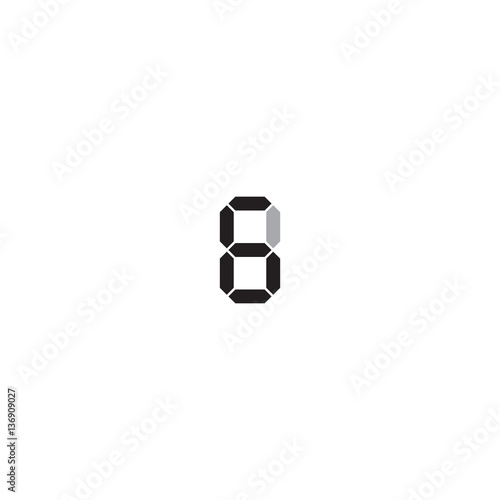 Caculator button vector