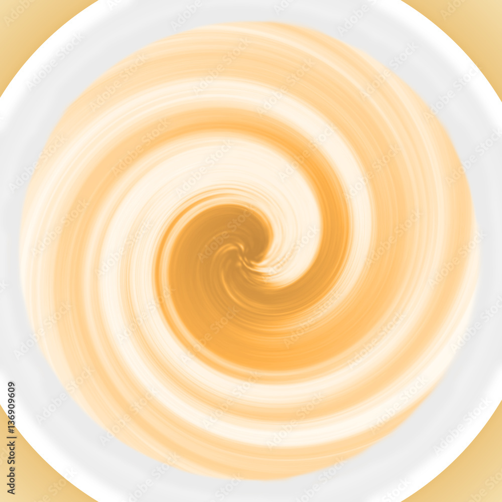image of stirring cafe latte, milk image of stirring cafe latte, milk