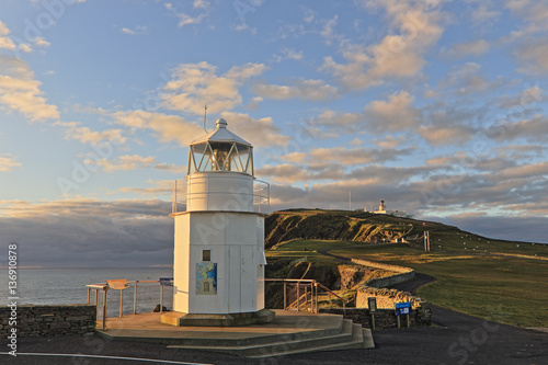 Sumburgh Head in early morning light, Mainland, Shetland, Scotland, UK. (HDR)