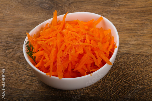 Shredded carrot