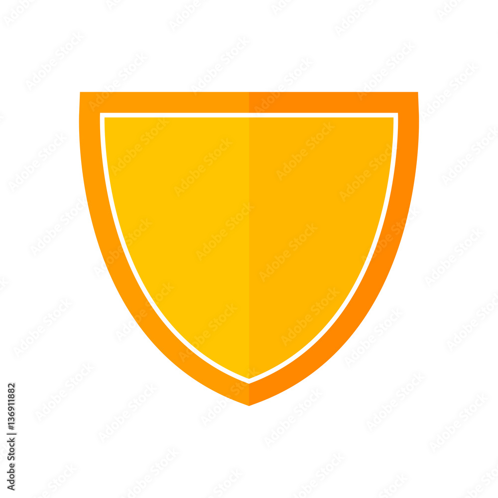 Shield flat icon Shield flat icon