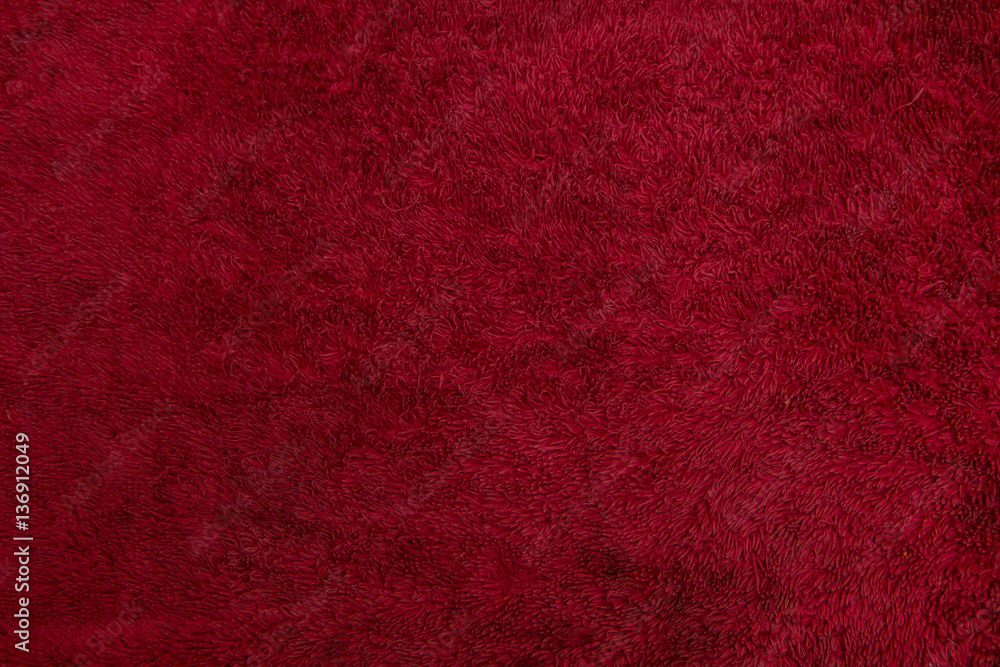 текстура красной махровой ткани Stock Photo | Adobe Stock