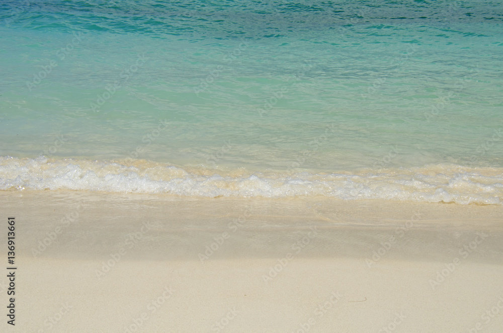 blue water, white sand blue water, white sand