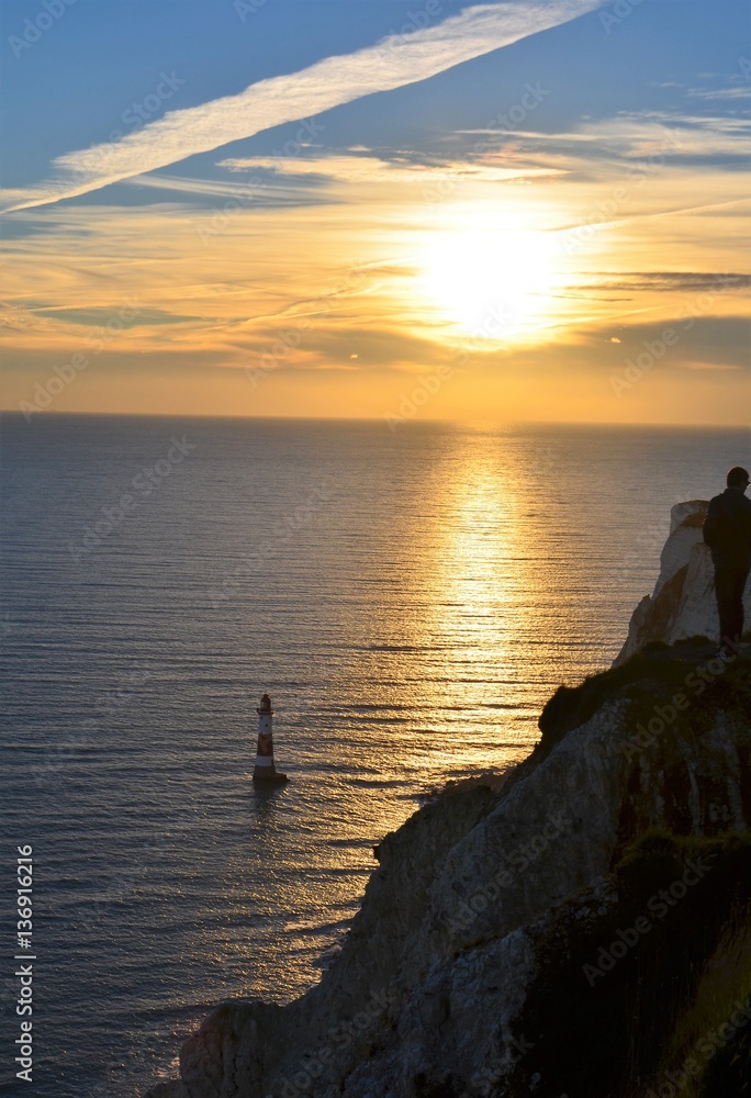 Fototapeta premium Beachy Headlight phare Eastbourne