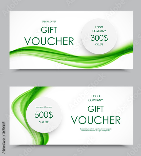 Gift company voucher template