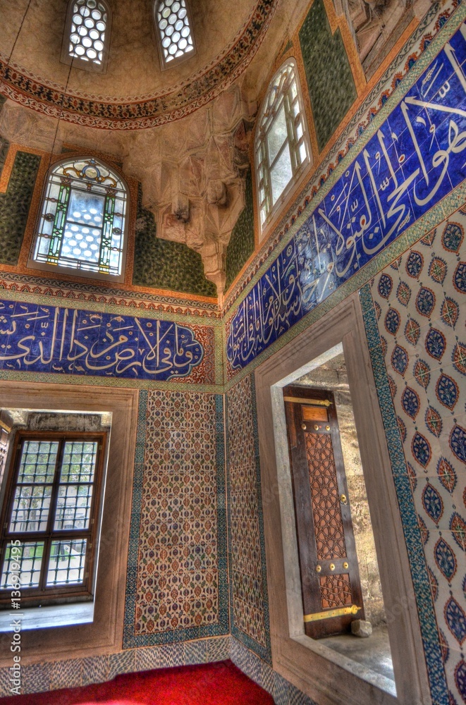 Obraz premium Mausoleums of Ottoman Sultans in Istanbul