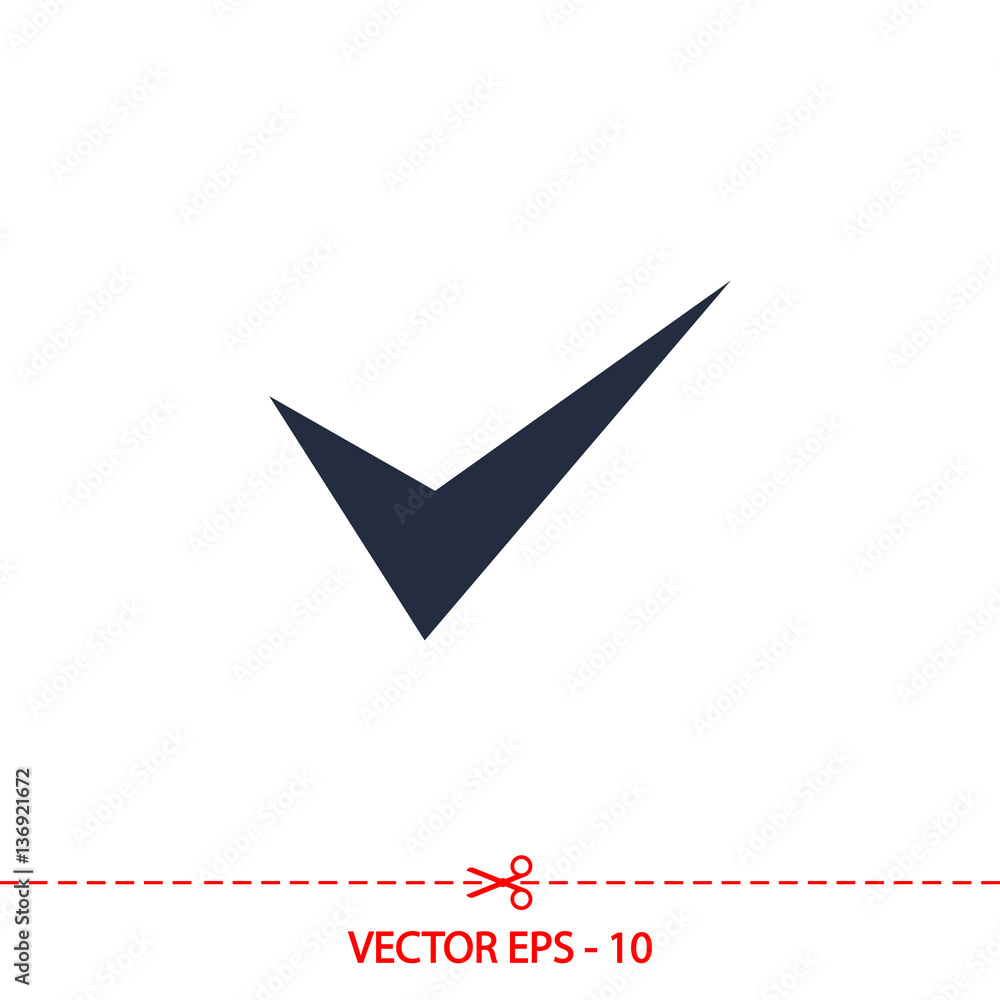confirm icons; vector illustration. Flat design style confirm icons; vector illustration. Flat design style