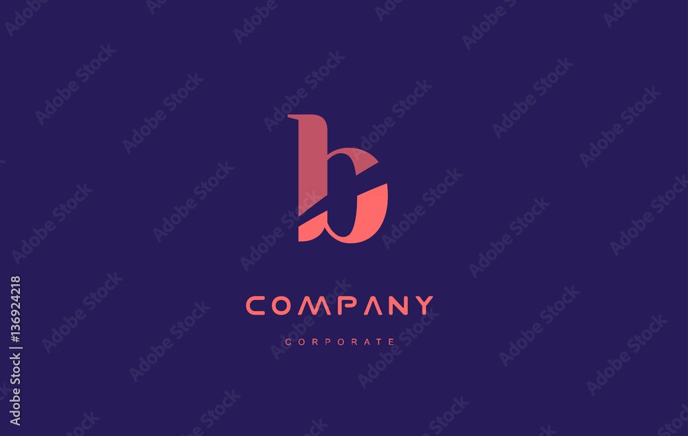 b company small letter logo icon design b company small letter logo icon design