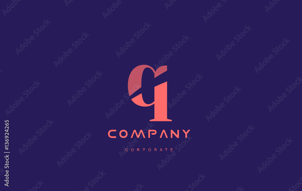 q company small letter logo icon design q company small letter logo icon design