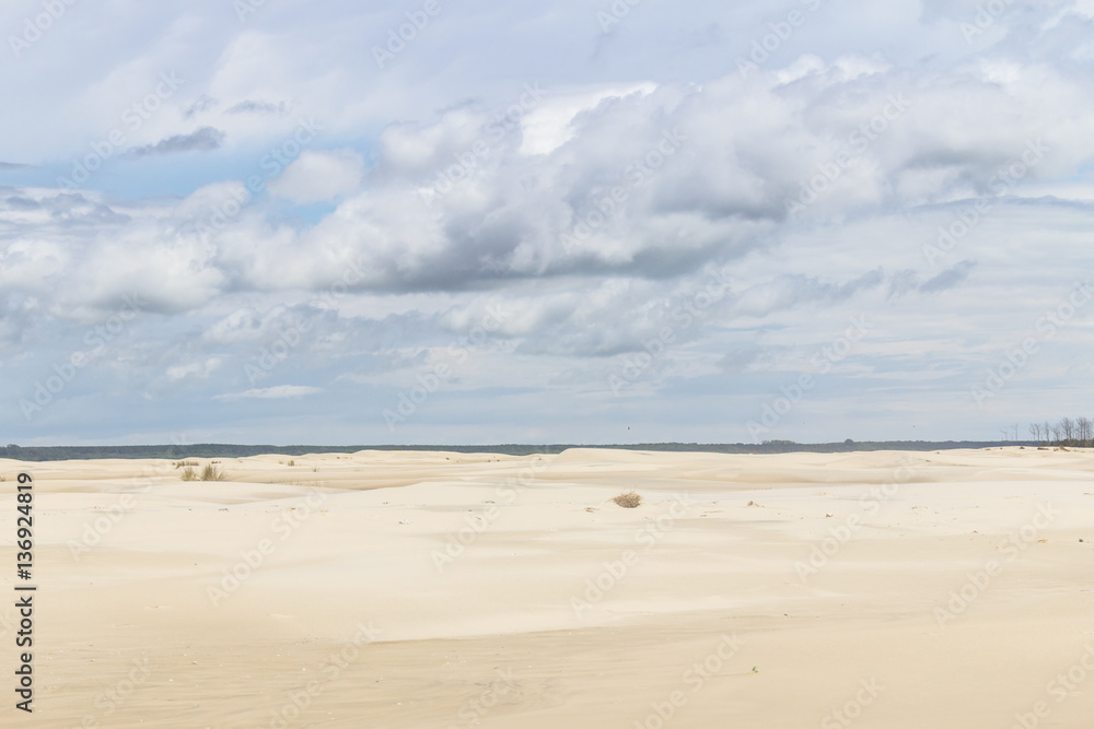 Dunes in the Tavares beach