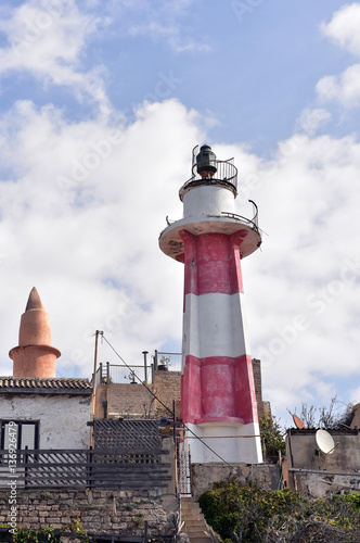 Wallpaper Mural Lighthouse in port, Old Jaffa , Israel, Mediterranean Torontodigital.ca