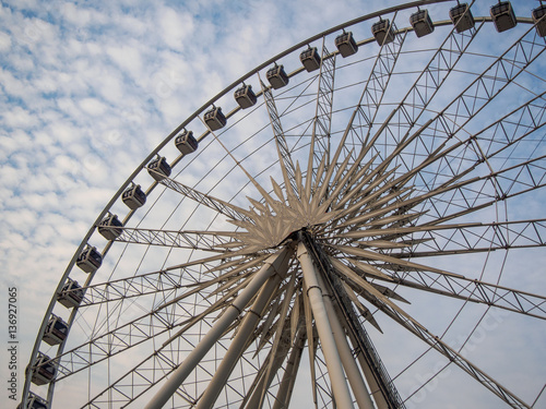 Ferris wheel in Bangkok,Thailand