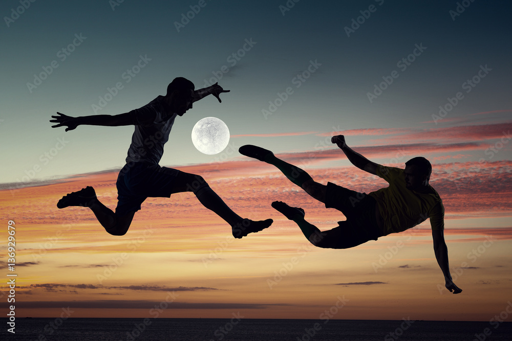 It is game time . Mixed media