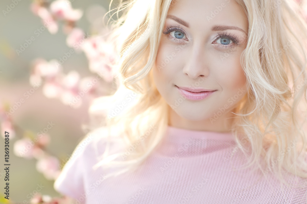 Woman in spring Woman in spring