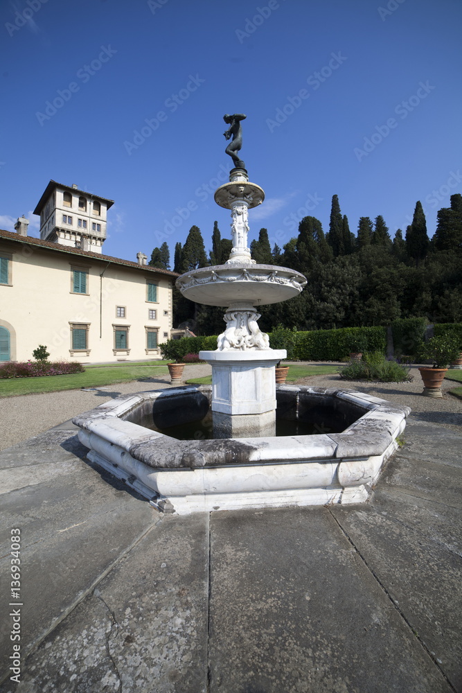 Italia,Toscana,Firenze,Castello,villa Medicea della Petraia