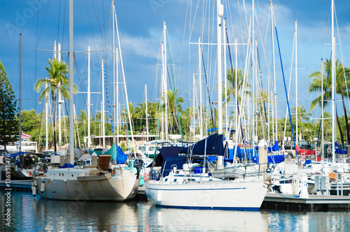 Yacht Club in Hawaii_ハワイのヨットクラブ