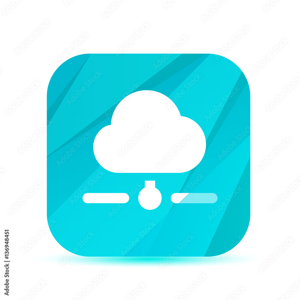 Creative Glass App Icon - Vector Creative Glass App Icon - Vector