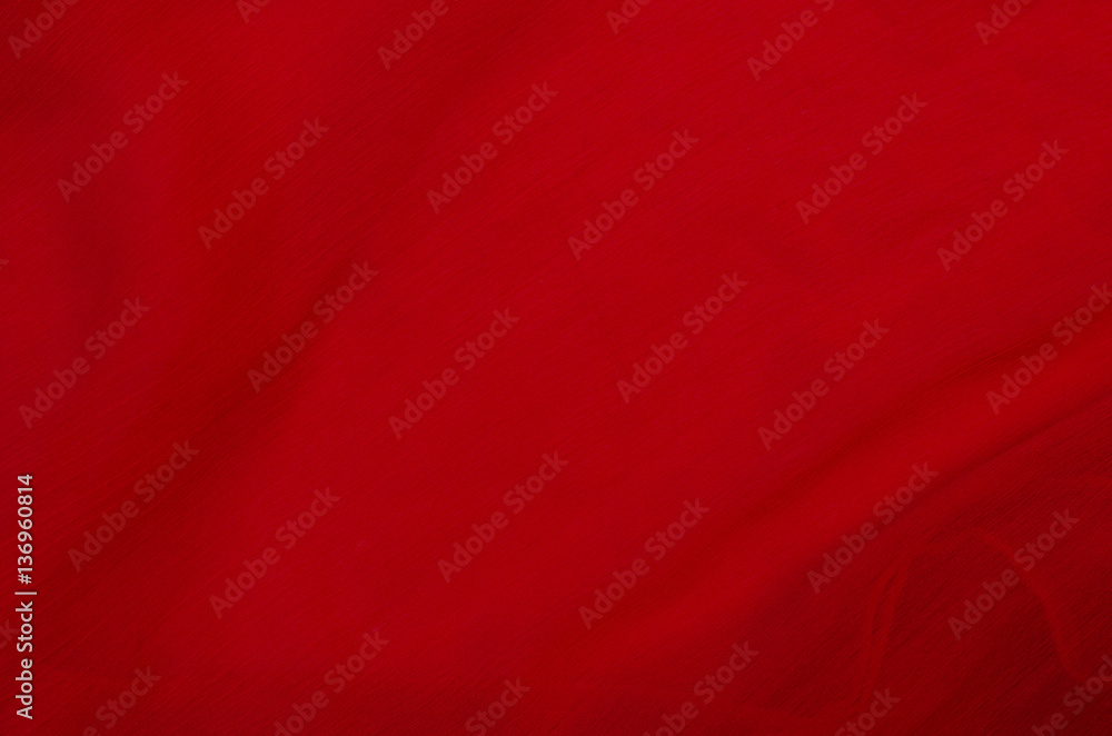 Background of chiffon gauzy red scarlet vivid fabric Background of chiffon gauzy red scarlet vivid fabric