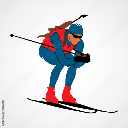 Biathlon Abstract sport