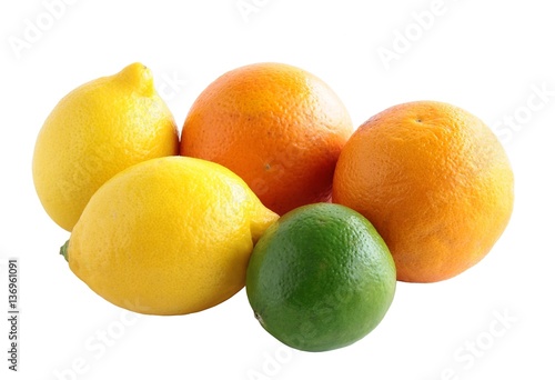multicolor citrus fruits 